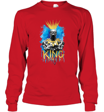 Load image into Gallery viewer, Marvel Black Panther King T�Challa Blue and Gold Long Sleeve T-Shirt