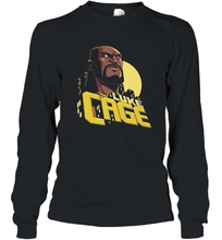 Load image into Gallery viewer, Marvel The Defenders Luke Cage Profile Long Sleeve T-Shirt