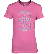 Load image into Gallery viewer, Marvel Fantastic Four Fantasticar Neon Lights Women's Premium T-Shirt