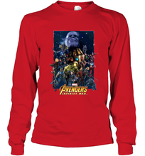 Load image into Gallery viewer, Marvel Avengers Infinity War Neon Team 2 Long Sleeve T-Shirt
