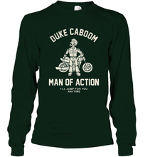 Load image into Gallery viewer, Disney Pixar Toy Story Duke Caboom Man Of Action Long Sleeve T-Shirt
