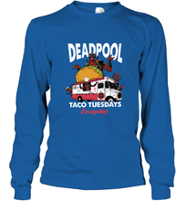 Load image into Gallery viewer, Marvel Deadpool Taco Tuesday Everyday Long Sleeve T-Shirt