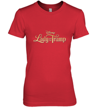 Load image into Gallery viewer, Disney Lady and the Tramp Logo Women's Premium T-Shirt