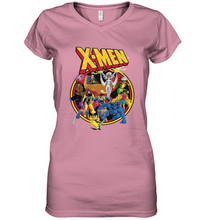 Load image into Gallery viewer, Marvel X Men Animated Series Retro 90s Women's V-Neck T-Shirt