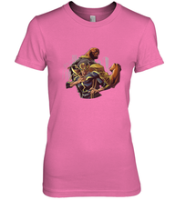 Load image into Gallery viewer, Marvel The Defenders Luke Cage Iron Fist Women's Premium T-Shirt