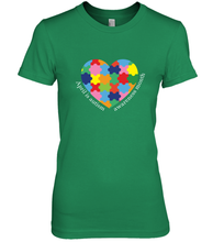 Load image into Gallery viewer, April is autism awareness month T shirt Women's Premium T-Shirt