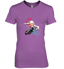 Load image into Gallery viewer, Marvel Rising Secret Warriors Ghost Spider Action Pose Women's Premium T-Shirt