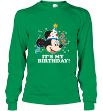 Load image into Gallery viewer, Disney Mickey Mouse It�s My Birthday Long Sleeve T-Shirt