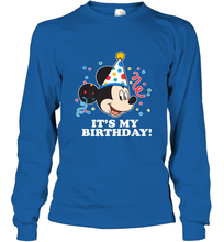 Load image into Gallery viewer, Disney Mickey Mouse It�s My Birthday Long Sleeve T-Shirt