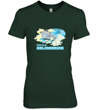 Load image into Gallery viewer, Marvel S.H.I.E.L.D. Helicarrier Protecting The Skies Women's Premium T-Shirt