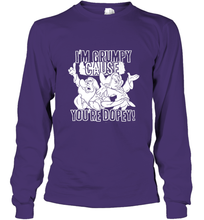 Load image into Gallery viewer, Disney Snow White Grumpy Cause You're Dopey Long Sleeve T-Shirt