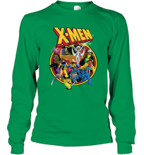 Load image into Gallery viewer, Marvel X Men Animated Series Retro 90s Long Sleeve T-Shirt