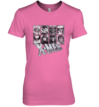 Load image into Gallery viewer, Marvel X Men Animated Series Halftone Retro 90s Women's Premium T-Shirt