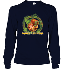 Load image into Gallery viewer, Marvel Rising secret Warriors Squirrel Girl Symbol Fill Long Sleeve T-Shirt