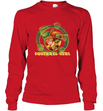 Load image into Gallery viewer, Marvel Rising secret Warriors Squirrel Girl Symbol Fill Long Sleeve T-Shirt