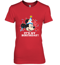 Load image into Gallery viewer, Disney Mickey Mouse It�s My Birthday Women's Premium T-Shirt