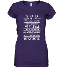 Load image into Gallery viewer, A shirt about Autism Women's V-Neck T-Shirt