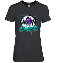 Load image into Gallery viewer, Marvel Rising Secret Warriors Quake Action Pose Logo Women's Premium T-Shirt