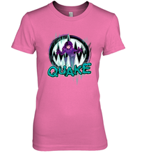 Load image into Gallery viewer, Marvel Rising Secret Warriors Quake Action Pose Logo Women's Premium T-Shirt
