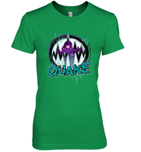 Load image into Gallery viewer, Marvel Rising Secret Warriors Quake Action Pose Logo Women's Premium T-Shirt