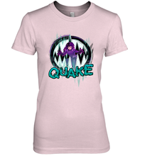 Load image into Gallery viewer, Marvel Rising Secret Warriors Quake Action Pose Logo Women's Premium T-Shirt