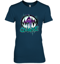 Load image into Gallery viewer, Marvel Rising Secret Warriors Quake Action Pose Logo Women's Premium T-Shirt