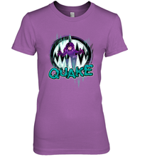 Load image into Gallery viewer, Marvel Rising Secret Warriors Quake Action Pose Logo Women's Premium T-Shirt