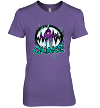 Load image into Gallery viewer, Marvel Rising Secret Warriors Quake Action Pose Logo Women's Premium T-Shirt