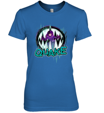 Load image into Gallery viewer, Marvel Rising Secret Warriors Quake Action Pose Logo Women's Premium T-Shirt