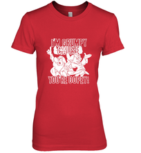 Load image into Gallery viewer, Disney Snow White Grumpy Cause You're Dopey Women's Premium T-Shirt