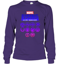 Load image into Gallery viewer, Marvel Rising Secret Warriors Hero Emblem Logo Long Sleeve T-Shirt