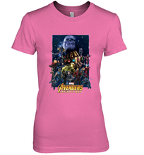Load image into Gallery viewer, Marvel Avengers Infinity War Neon Team 2 Women's Premium T-Shirt