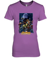 Load image into Gallery viewer, Marvel Avengers Infinity War Neon Team 2 Women's Premium T-Shirt