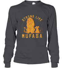Load image into Gallery viewer, Disney Lion King Simba Strong Like Mufasa Long Sleeve T-Shirt
