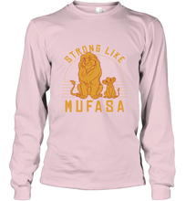 Load image into Gallery viewer, Disney Lion King Simba Strong Like Mufasa Long Sleeve T-Shirt