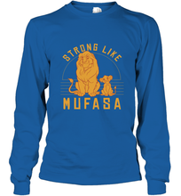 Load image into Gallery viewer, Disney Lion King Simba Strong Like Mufasa Long Sleeve T-Shirt