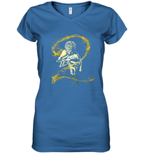 Load image into Gallery viewer, Marvel The Defenders Iron Fist Punch Women's V-Neck T-Shirt