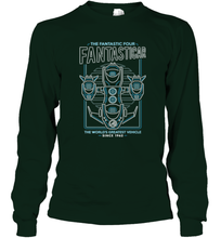 Load image into Gallery viewer, Marvel Fantastic Four Fantasticar Neon Lights Long Sleeve T-Shirt