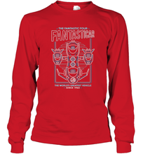 Load image into Gallery viewer, Marvel Fantastic Four Fantasticar Neon Lights Long Sleeve T-Shirt