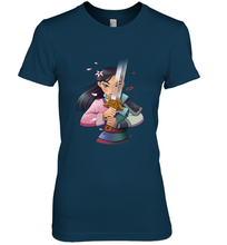 Load image into Gallery viewer, Disney Mulan Anime Half Girl Half Warrior Women's Premium T-Shirt