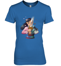 Load image into Gallery viewer, Disney Mulan Anime Half Girl Half Warrior Women's Premium T-Shirt