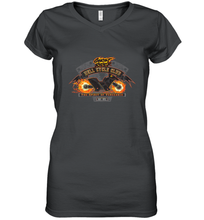 Load image into Gallery viewer, Marvel Ghost Rider Hell Cycle Club Women's V-Neck T-Shirt