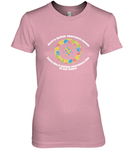 Load image into Gallery viewer, April is autism awareness month , Every day is Autism awareness day in our home AutismT shirt Women's Premium T-Shirt