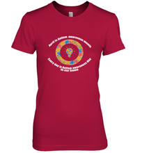 Load image into Gallery viewer, April is autism awareness month , Every day is Autism awareness day in our home AutismT shirt Women's Premium T-Shirt