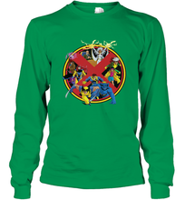 Load image into Gallery viewer, Marvel X Men Animated Series Logo Retro 90s Long Sleeve T-Shirt