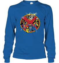 Load image into Gallery viewer, Marvel X Men Animated Series Logo Retro 90s Long Sleeve T-Shirt