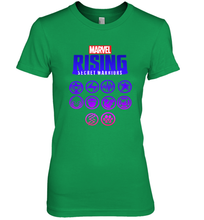 Load image into Gallery viewer, Marvel Rising Secret Warriors Hero Emblem Logo Women's Premium T-Shirt
