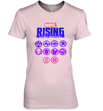 Load image into Gallery viewer, Marvel Rising Secret Warriors Hero Emblem Logo Women's Premium T-Shirt
