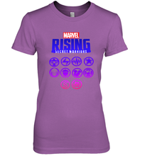Load image into Gallery viewer, Marvel Rising Secret Warriors Hero Emblem Logo Women's Premium T-Shirt