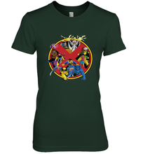 Load image into Gallery viewer, Marvel X Men Animated Series Logo Retro 90s Women's Premium T-Shirt